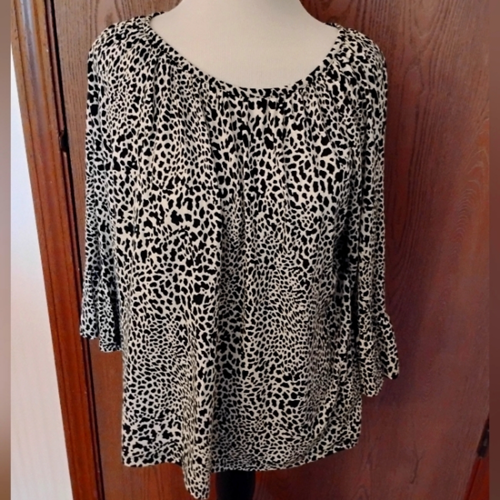 Michael Kors Cheetah Print Top